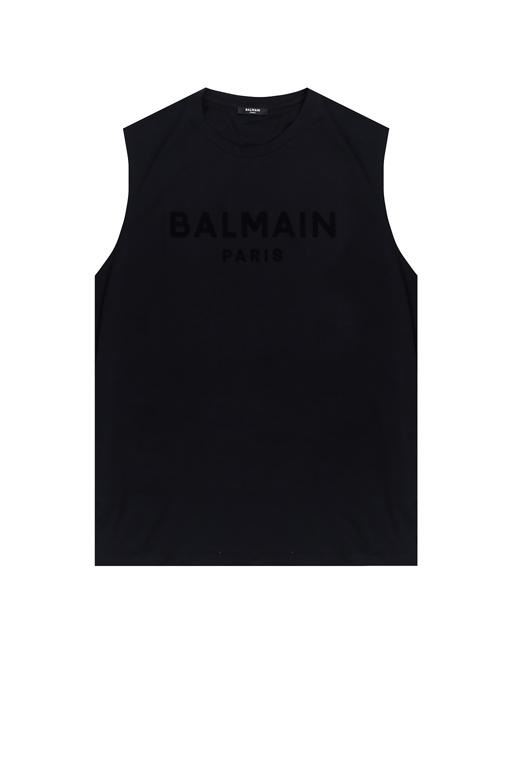 Balmain Top with velvet logo